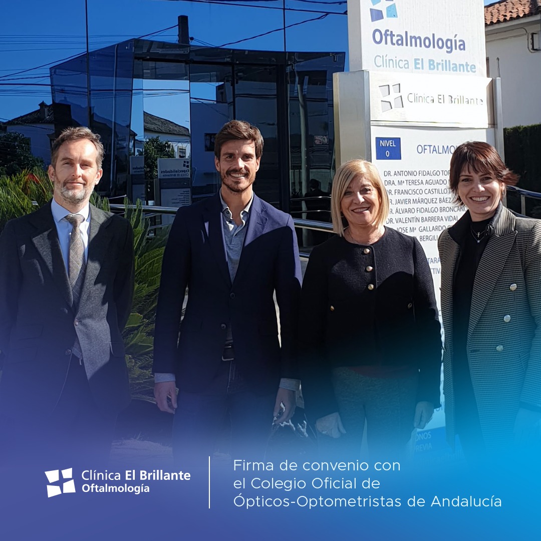Firmado convenio entre CEB y el Colegio Oficial de Ópticos y Optomeprimertristas de Andalucía